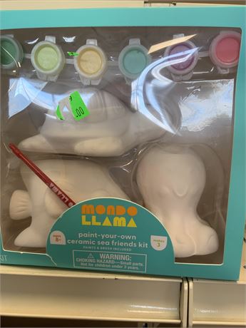Mondo Llama Paint your own Ceramic Sea Friends