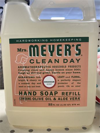 Mrs. Meyers Clean Day Hand Soap Refill, 33 fl oz