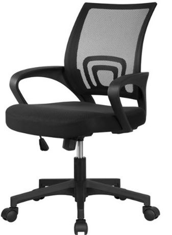 Yaheetech mesh office chair-black