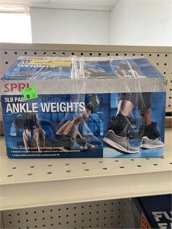 Spri 5 lb ankle weights