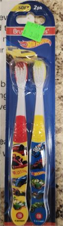 Hot wheels 2 pack toothbrushes