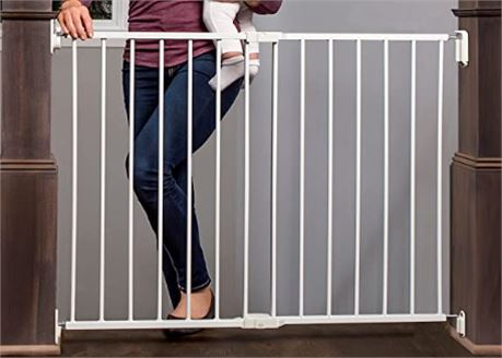 Regalo Top of Stair Saftey Gate 24-40.5in, White