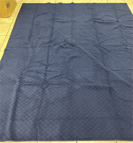 Huge 10'x12' area rug, Navy blue