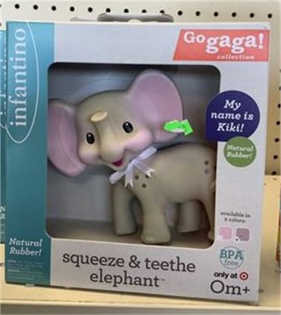 Infantino Squeeze and teeth elephant