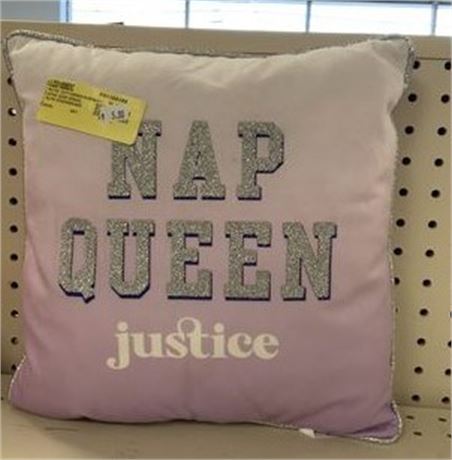 Justice Nap Queen 10x10 pillow