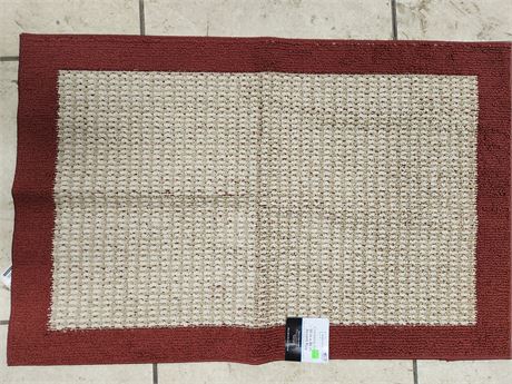 Mainstays Cranberry Sisal 30"x46" Accent Rug