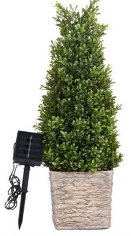 Lot of (TWO) Better Homes and Gardens 23 inch Natural Tall Topiary