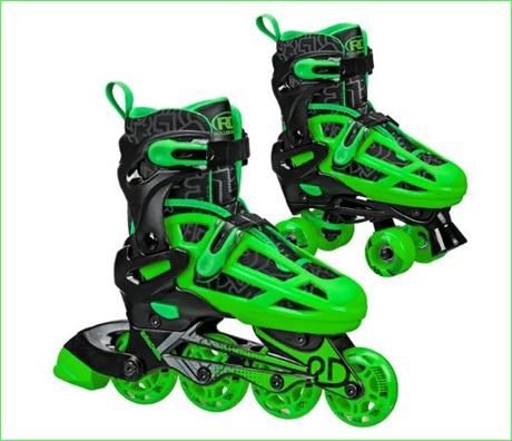 Roller Derby 2 in 1 incline/quad Skates size 3-6