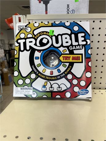Pop-O-Matic Trouble Game