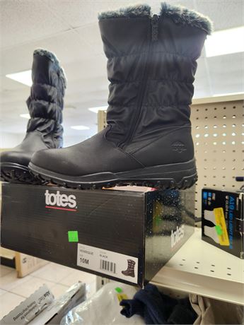 Totes Size 10 mens Insulated boots