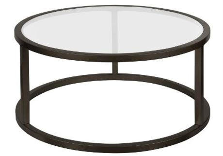 Hudson & Amp caral parker round coffee table