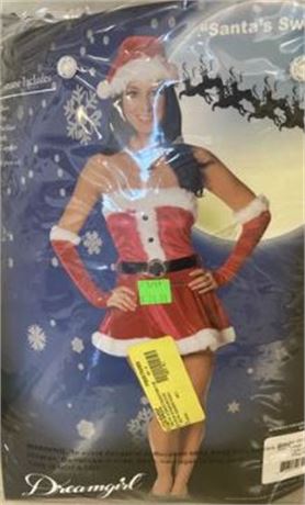 Santa's Sweetie Costume, Women 140 -160lb