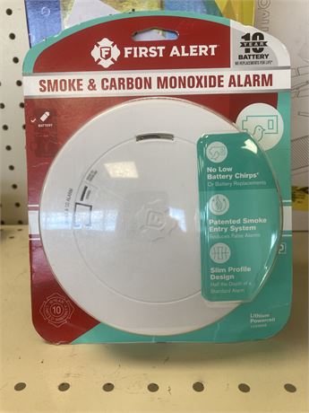 First Alert Smoke and Carbon Monoxide alarm