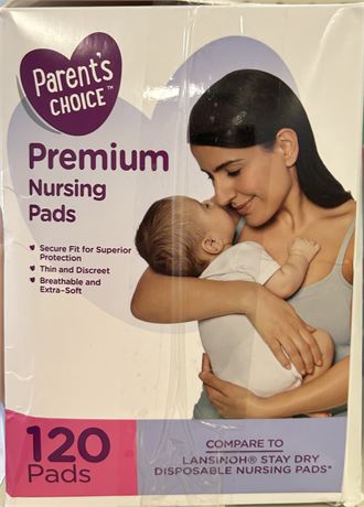 Parent's Choice Premium Nursing Pads, 120 ct