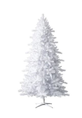 6 foot white hinged Christmas tree