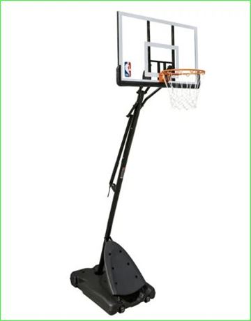 NBA 50 Portable Basketball Hoop with Polycarbonate Backboard