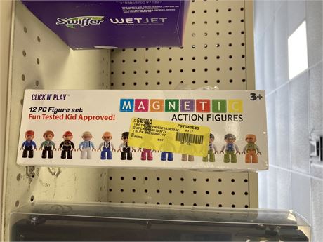 Magnetic Action Figures 12 pack of Magnetic Action Figures