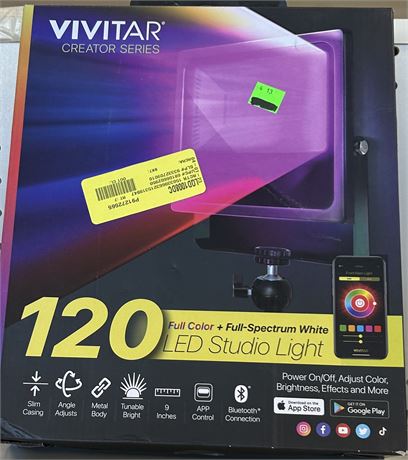 Vivitar Creator Series 120 LED Studio Light