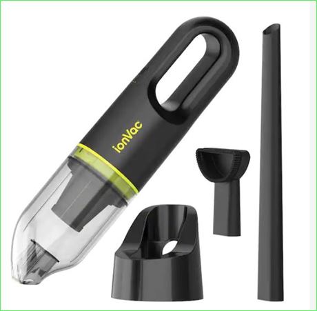 IonVac, Lightweight Handheld Cordless Vacuum Cleaner