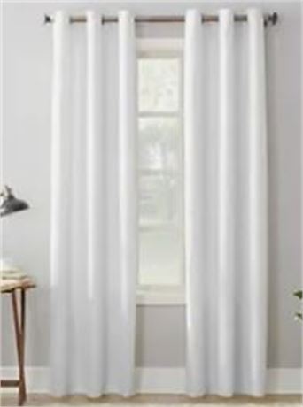 Lot of (TWO) Litchtenberg Curtain Panels, 54"x95. Coverage one windown