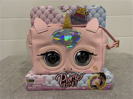 Purse Pets, Interactive Glamicorn w/ Over 25 Sounds & Reactions
