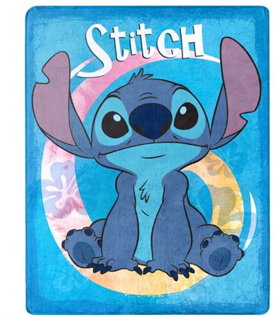 Disney Stitch Silk Soft Throw, 40"x50"