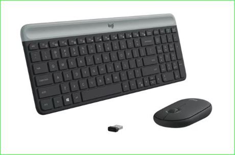 Logitech Slim Wireless Keyboard and Mouse Combo