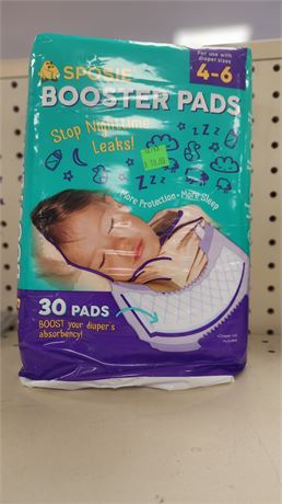 Sposie Booster Pads, 30 pack
