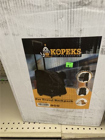 Kopek's Pet Travel Backpack