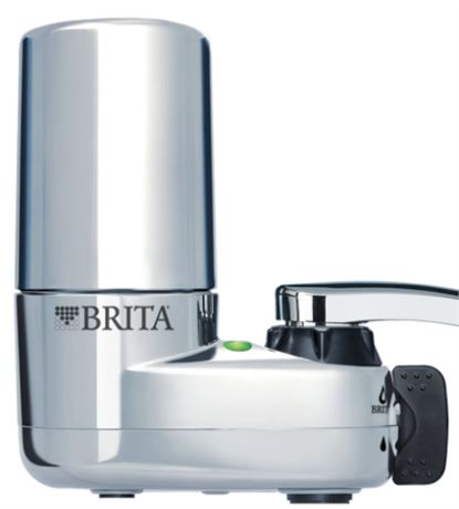 Brita Chrome Faucet Mount Filter