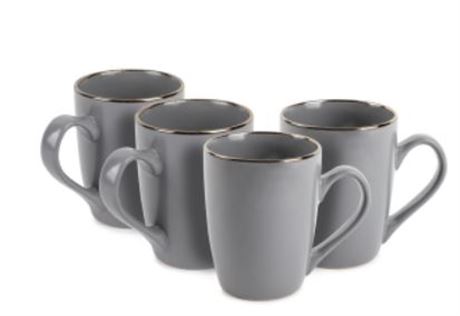 Thyme and Table Ava Mugs, Grey