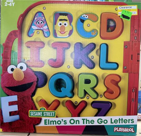Sesame Street Elmo's on The Go Letters