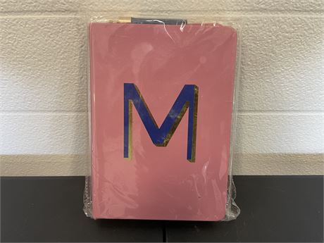 College Ruled Journal Monogram M - Opalhouse™