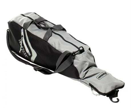 Franklin Sports JR3 Pulse Sport Equipment Bag, Black and Gray