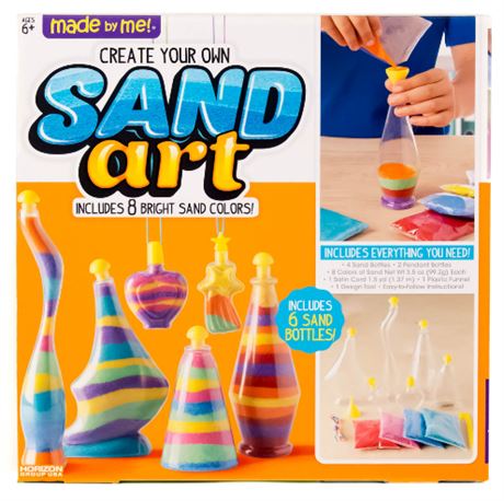 Made by Me Create Your Own Sand Art, Arts & Crafts, 6+