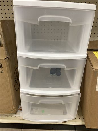 Sterilite 3 drawer Storage