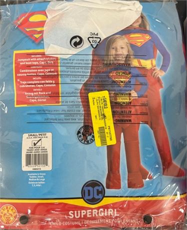 Rubies Supergirl Childs Small Dress-Up