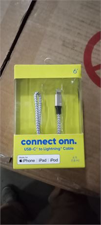 Connect Onn USB-C to Lightning Cable