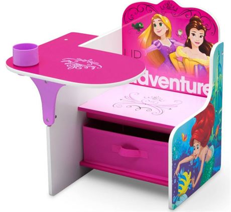 Disney Princess Chair Desk with Storage Bin - Delta Children