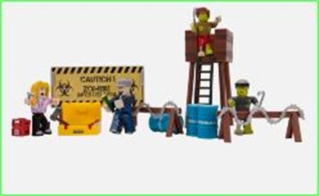 Roblox Action Collection - Zombie Attack Playset