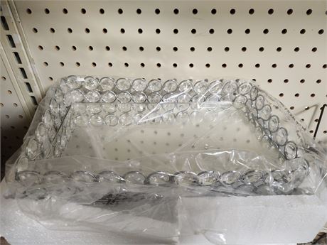 Mirrored Crystal Tray