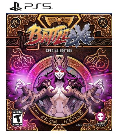 Battle Axe: Special Edition, PlayStation 5, Numskull Games, 691189223467