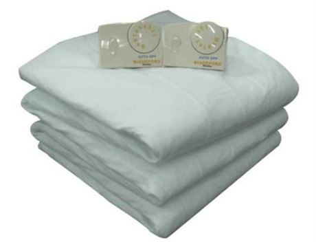 Biddeford Blankets Quilted Electric Heated Mattress Pad, Full