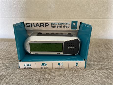 Sharp Digita Alarm Clock