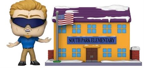 Pop Funko South Park Elementary with PC Principal
