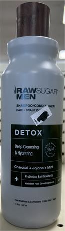Raw Sugar Men's Detox Shampoo