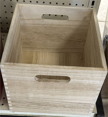 12"x12"x12" Wooden Storage box