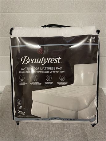 Beautyrest Waterproof Mattress Pad, King
