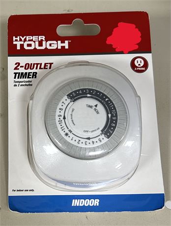 Hyper Tough 2 outlet timer