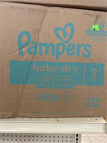 Pampers Baby Dry, Size 2, 234 ct